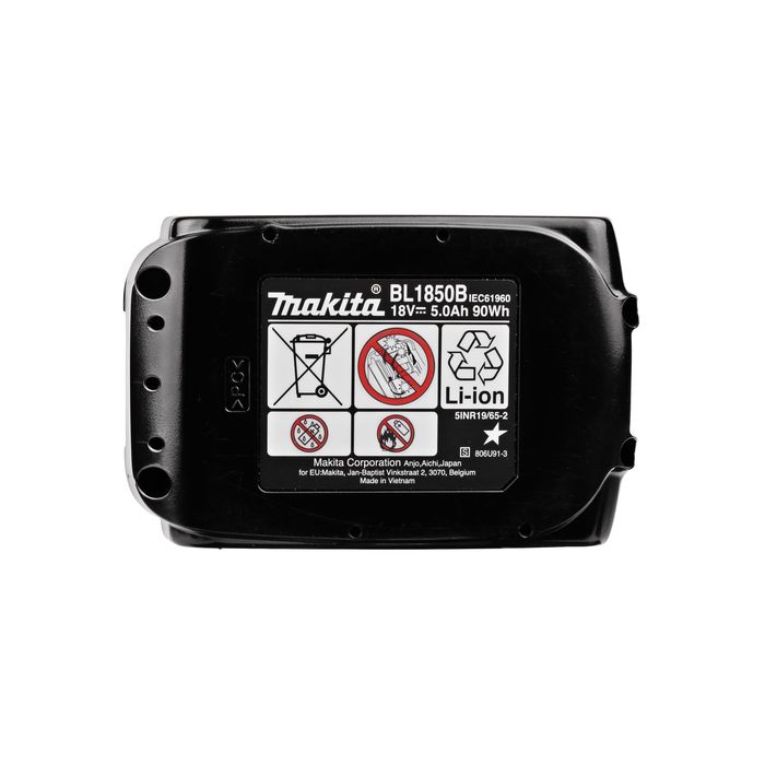 Makita 18 V LXT BL1850 5.0 Ah Twin Pack – High-Capacity Battery Duo